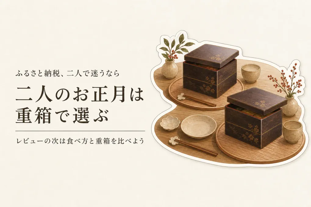 ふるさと納税の冷凍おせちを夫婦二人で選ぶ｜レビュー数が多い和洋おせちを比べる