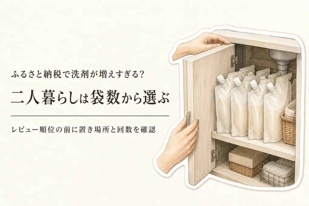 ふるさと納税の洗濯洗剤ランキング｜レビュー数が多い返礼品を二人暮らしで選ぶ