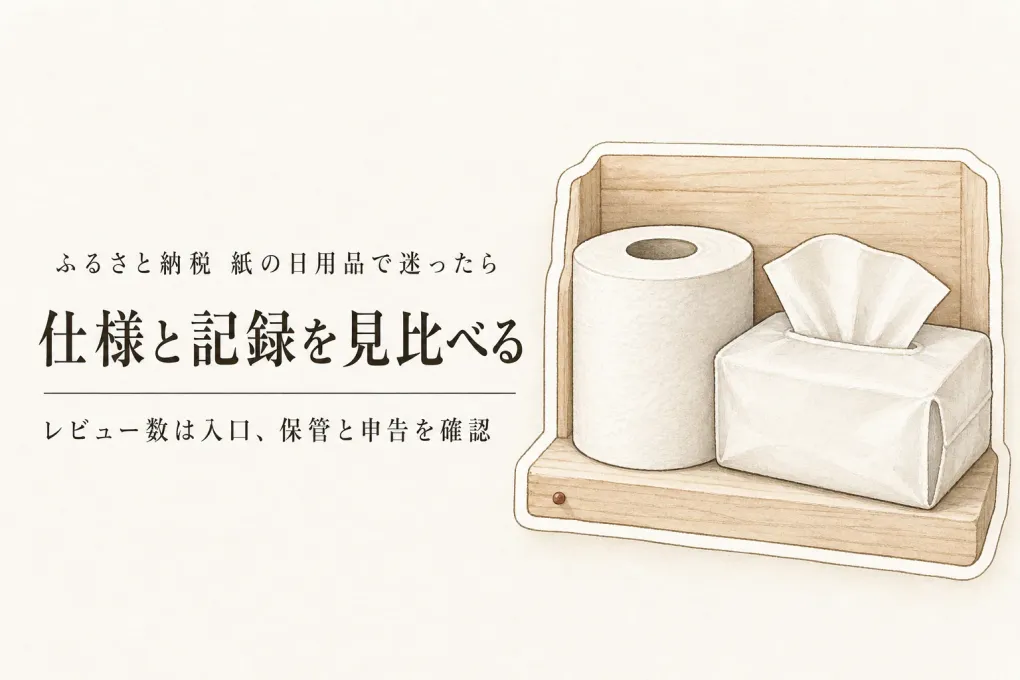 ふるさと納税トイレットペーパー・ティッシュランキング｜医療費控除の確定申告で寄附を入れ忘れない確認法